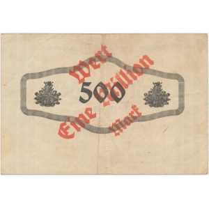 Liegnitz (Legnica), 1 mln mark PRZEDRUK z 500 mark 1922