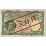 WZÓR 5.000 złotych 1919 - wysoki nadruk - PMG 50