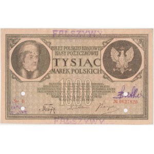 Falsyfikat z epoki 1.000 mkp 05.1919 - Ser.B