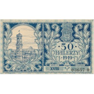 Lwów, 50 halerzy 1919 - Ser. XVIII