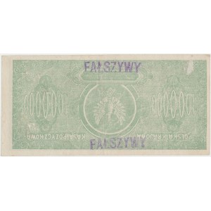 Falsyfikat z epoki 1 mln mkp 1923