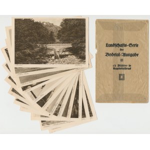 Deutschland, Thale am Harz, Landschafts-Serie, 12 Blätter x 50 Pfennige 1921/1922