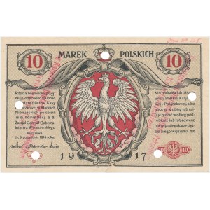 Falsyfikat z epoki 10 mkp 1916 ...Biletów
