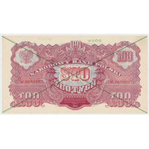 WZÓR 100 złotych 1944 ...owym - AC