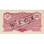 100 złotych 1944 ...owe - Ax z nadrukiem WZÓR - PMG 64
