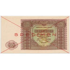 SPECIMEN 10 złotych 1946