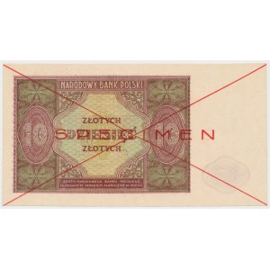 SPECIMEN 10 złotych 1946