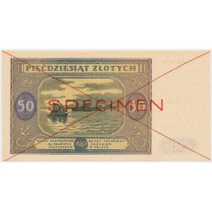 SPECIMEN 50 złotych 1946 - A