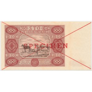 SPECIMEN 100 złotych 1947 - Ser.A