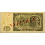 SPECIMEN 50 złotych 1948 - A - PMG 64