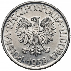 Próba ALUMINIUM 10 złotych 1958 Kościuszko (1 z 5 szt)