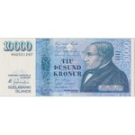 Islandia, 10.000 kronur 2001 - PMG 65 EPQ