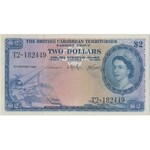 Karaiby Brytyjskie, 2 dollars 1962 - PMG 55