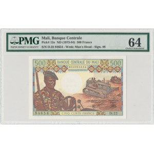 Mali, 500 francs (1973-84) - PMG 64