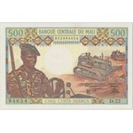 Mali, 500 Franken ohne Datum (1973-84) - PMG 64