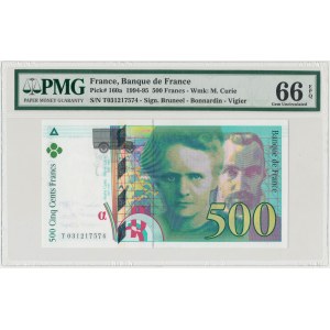 Francja, 500 francs 1995 - PMG 66 EPQ