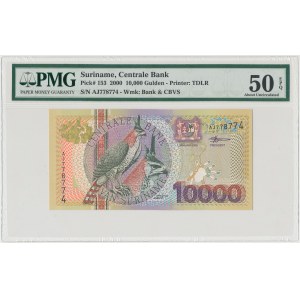 Surinam, 10.000 gulden 2000 - PMG 50 EPQ