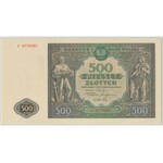 500 złotych 1946 - I - PMG 64