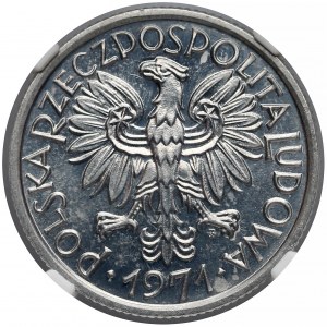 2 złote 1971 Jagody - proof like - NGC MS64 PL