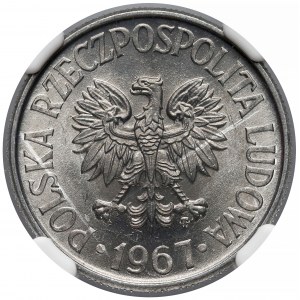 50 groszy 1967 - najrzadszy rocznik - NGC MS64