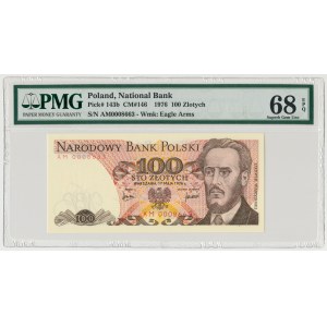 100 złotych 1976 - AM - PMG 68 EPQ