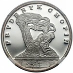 Mały Tryptyk 100.000 złotych 1990 Chopin - NGC PF69 UC