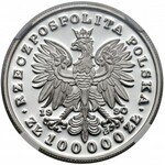 Mały Tryptyk 100.000 złotych 1990 Piłsudski - NGC PF69 UC