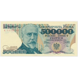 500.000 złotych 1990 - A