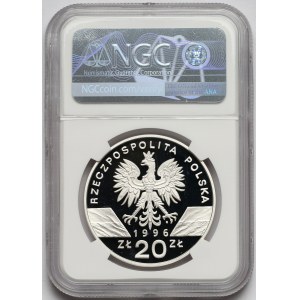 20 złotych 1996 Jeż - NGC PF69 UC