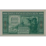 Kowno 1.000 marek 1918 - 6 cyfr - PMG 64 EPQ