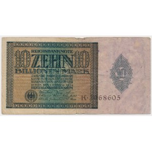 Deutschland, 10 Billionen Mark 1924