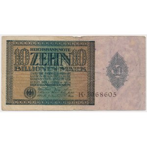 Germany, 10 trillion mark 1924