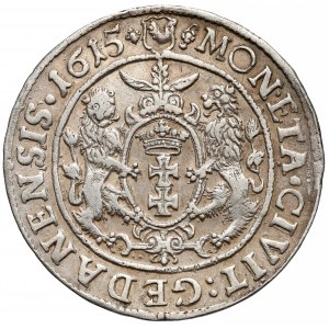 Zygmunt III Waza, Ort Gdańsk 1615 - tarcza owalna - MON•ETA