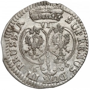Niemcy, Prusy, Fryderyk Wilhelm, Szóstak Królewiec 1686 BA