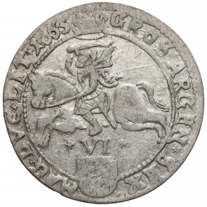 Jan II Kazimierz, Szóstak Wilno 1665