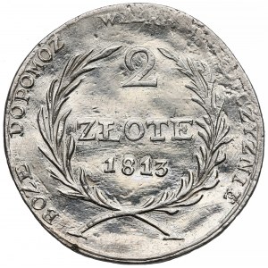 Oblężenie Zamościa, 2 złote 1813