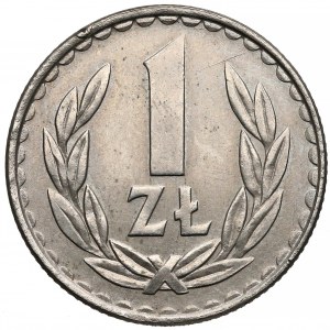 Odbitka w MIEDZIONIKLU 1 złoty 1987