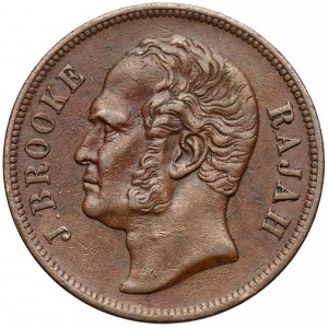 Malezja, Sarawak, 1 cent 1863