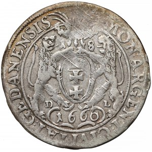 Jan II Kazimierz, Ort Gdańsk 1660 DL - SUEC