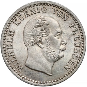 Niemcy, Prusy, Wilhelm I, 2-1/2 silber groschen 1873-A