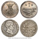 Wolne Miasto Gdańsk, Szeląg 1812-M - na monecie Napoleona - UNIKAT (R*)