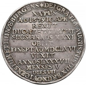Niemcy, Brunszwik-Wolfenbüttel, Talar pośmiertny 1666