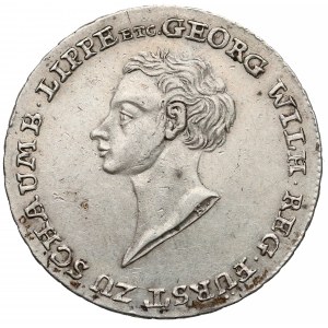 Niemcy, Schaumburg-Lippe, 1/2 talara 1821