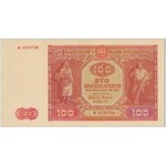 100 złotych 1946 - A - mała litera - PMG 55 EPQ