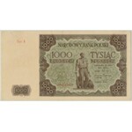 1.000 złotych 1947 - Ser.A - duża litera - PMG 55