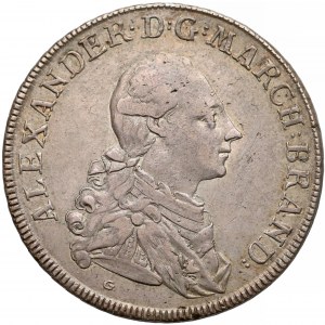 Niemcy, Brandenburgia-Ansbach, Talar 1776-G (S)