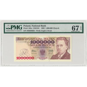 1 mln złotych 1993 - M - PMG 67 EPQ