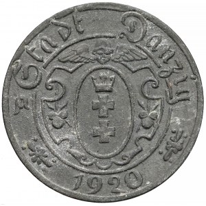Gdańsk, 10 fenigów 1920 - 55 perełek