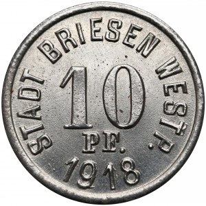 Wąbrzeźno (Briesen), 10 fenigów 1918