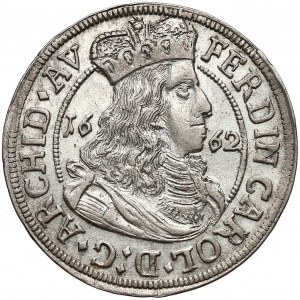Austria, Tyrol, Ferdynand Karol, 3 krajcary 1662